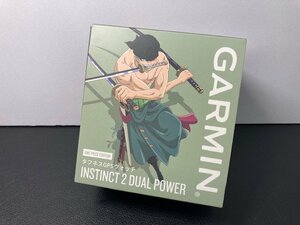 中古品　スマートウォッチ　ガーミン　GARMIN　Instinct 2 Dual Power　ワンピース　ゾロ　010-02627-D2