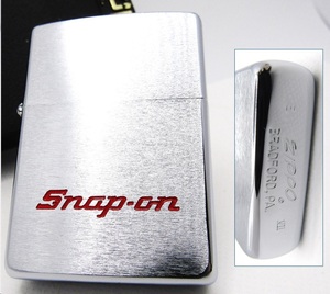 スナップオン エッチング イタリックボトム zippo ジッポ 1991年 未使用