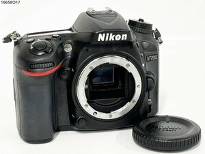 ★シャッターOK◎ Nikon ニコン D7200 一眼レフ デジタルカメラ ボディ バッテリー有 16658O17-8
