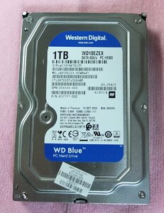 3.5インチ HDD 1TB Western Digital ウエスタンデジタル　使用時間 16H