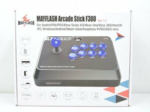 Switch PS4 XBOX ONE 他対応 MAYFLASH Mayflash アーケードスティック F300 海外製 中古品[B036I208]