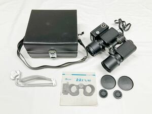 RICOH リコー TELECA240 双眼鏡付カメラ フィルムカメラ ケース 7×50 FIELD 300 FEET AT 1000 YARD f=165mm 1:3.5 (k5884-n156)
