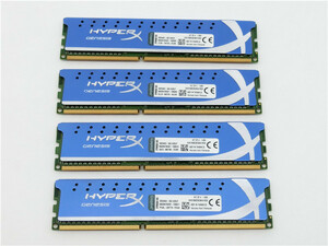 【動作品】 KHX1600C9D3K4/16GX [DDR3 PC3-12800 4GB 4枚セット 　　送料無料