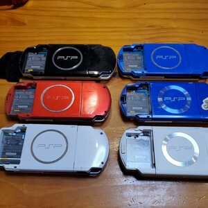 【ジャンク】 ソニー SONY プレイステーションポータブル PSP-3000(4機)　PSP-2000(1機)　PSP-1000(1機)