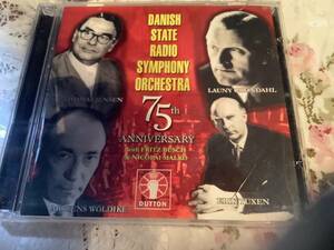 デンマーク国立放送交響楽団　75周年　　フリッツ・ブッシュ　　ニコライ・マルコ　ブラームス　交響曲2