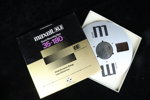 maxell マクセル XL2 Sound Recording Tape オープンリールテープ 35-180 Wide Dynamic Range Low-Distortion 005IDLIB78
