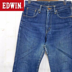 エドウィンEDWIN■505X デニムパンツ ジーンズ E505-1104■W30 L34■赤耳　ビンテージ　革パッチ　※RY2412044