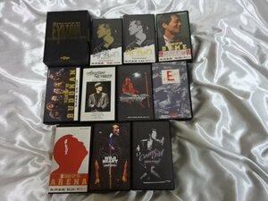 矢沢永吉　VHSビデオ　11本セット　Big Beat stand up COME ON ドーム 武道館ほか