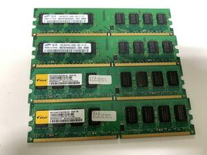 PC2-2Gメモリ4枚（計8GB）SET USED