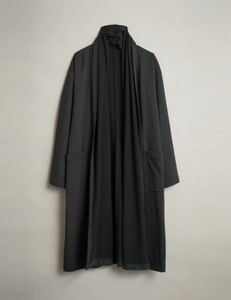 即完売品！　美品　送料込　トローヴ　TROVE 和ローブ　warobe / GOWN COAT / GRAPHITE ロングカーディガン 黒鉛　サイズ1