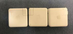 3個　セット　Macbook用 Retina Apple 純正 USB-C電源アダプタ61W A1947