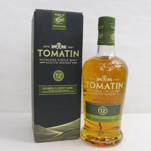 TOMATIN（トマーティン）12年 バーボン＆シェリー カスク 43％ 700ml B24D180002