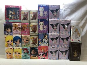 1円～ 未開封 フィギュア グッズ 28点まとめ プリキュア セーラームーン ディズニー サンリオ クロミ 他 Qposket ☆良品☆[34-0514-M10]