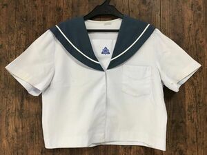 ss_0369y ★定形外 配送★ 鹿児島県 南九州市立知覧中学 夏服 半袖 指定セーラー服 サイズ L程度 HatoSakura ハトサクラ 製　女子制服