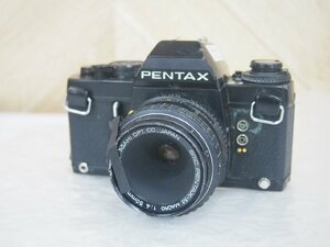 ☆【1K0321-32】 PENTAX ペンタックス フィルムカメラ 一眼レフカメラ LX SMC PENTAX-M MACRO 1:4 50mm レンズ付 ジャンク