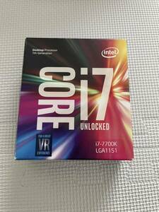 CPU Intel Core i7 7700K 4.2GHz 4コア8スレッド KabyLake 
