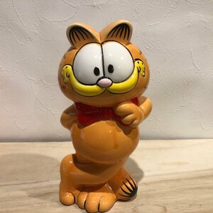 ガーフィールド　貯金箱　陶器　Garfield　昭和レトロ　置物　猫　ネコ　インテリア　オブジェ garfield Piggy bank 管理番号001・４