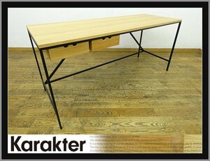 ◆NK525◆展示品◆Cassina カッシーナ◆karakter カラクター◆ポール・マッコブ◆1595 コンソールテーブル◆デスク◆引き出し収納◆42万