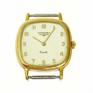 【1円スタート】LONGINES ロンジン GP アイボリー文字盤 クオーツ レディース腕時計 266536