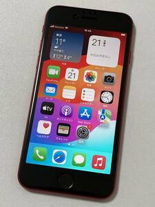 SIMフリー iPhoneSE2 64GB Product Red シムフリー アイフォンSE 2 第二世代 第2世代 レッド docomo softbank au SIMロックなし A2296 91%