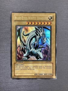 遊戯王 英語版 LOB-001 青眼の白龍/Blue Eyes White Dragon 1st Edition ウルトラレア/Ultra Rare