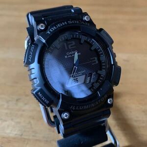 【新品・箱なし】カシオ CASIO クオーツ メンズ 腕時計 AQ-S810W-1A2 ブラック ブラック
