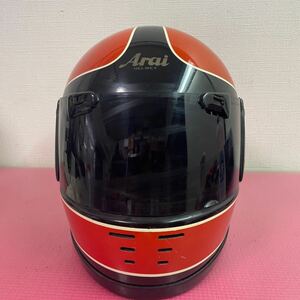 希少！Arai アライ フルフェイスヘルメット SNELL 80 CLCサイズ61.62cmバイク用品 現状品
