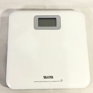 【TANITA】タニタ/デジタル体重計[白]《美品》e1/