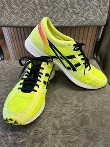 美品 アシックス ターサージール3 asics TJR276 26cm ランニング マラソンシューズ フルマラソン ハーフマラソン