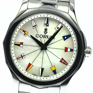 ☆良品 【CORUM】コルム アドミラルズカップ 01.0132 クォーツ レディース_739526【ev20】