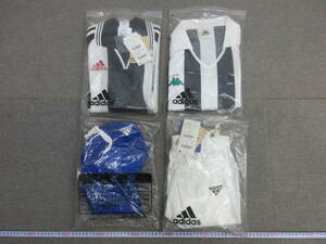 M【5-1】◎6 スポーツ店在庫品 adidas Kappa サッカーウェア パンツ 半袖シャツ Mサイズ 4点まとめて 未使用長期保管品