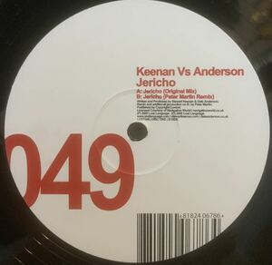 プログレッシブ・トランス 〜 テック・ハウス Keenan vs Anderson - Jericho /Serge Devant /Lost Language LOST049