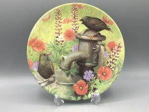 コールポート Thirsty Work 鳥 飾り皿 絵皿 皿 ① ウェッジウッド に統合(795)