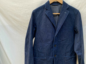 コモリ comoli インディゴ染め テーラード デニム ジャケット indigodye denim tailored jacket コットン cotton 15F-01003 小森啓二郎