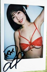 原つむぎ　直筆サイン入り　チェキ　ハミ乳　脇見せ　最新作　DVD　紬　特典　撮影現場　水着　原 つむぎ　激レア