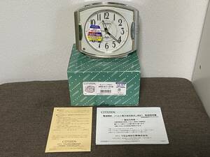 未使用 シチズン　電波目覚まし置き時計　ネムリーナ　4RK411 ピンクゴールド 色 送料無料