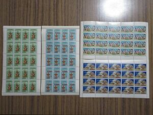 ●見本（みほん）切手シートコレクション（祭りシリーズ4種完）