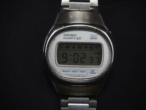 スペースエイジ 初期デジタル ヴィンテージ セイコー リキッドクリスタル デジタルクォーツ SEIKO LC 型式: 0654-5000