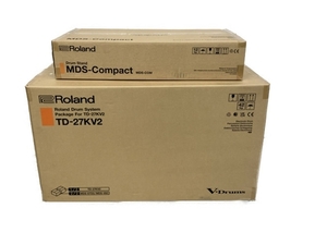 【動作保証】Roland TD-27KV2 V-Drums/MDS-COM MDS-Compact ドラムスタンド 電子ドラム 打楽器 ローランド 未使用 S8782727