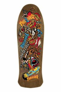 SANTA CRUZ X THRASHER SALBA OOPS DECK 10.4 X 32サンタクルーズ / サルバ オールドスクール dogtown hosoi vision vans スラッシャー