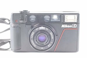 NIKON ニコン L35AD フィルムカメラ コンパクトカメラ ブラック ジャンク 43667-Y