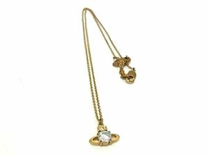 1円 Vivienne Westwood ヴィヴィアンウエストウッド オーブ ネックレス ペンダント アクセサリー レディース ゴールド系 FA5730