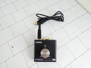 FOSTEX ボリュームコントローラー ハイレゾ対応 PC100USB-HR2 本体 USB付　m
