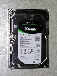 ☆ SEAGATE NAS HDD EXOS 7E8 Enterprise Capacity 3.5インチ 8TB ST8000NM0055 シーゲート 中古美品 ハードディスク ☆