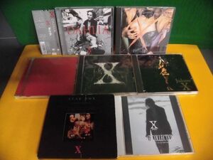 CD　X JAPAN　7枚セット　VANISHING VISION/ DAHLIA/ Jealousy/ BALLAD COLLECTION/ SINGLES/ Atlantic Years/ STAR BOX