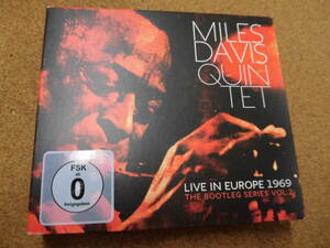輸入盤3CD+DVD MILES DAVIS QUINTET/LIVE IN EUROPE 1969 THE BOOTLEG SERIES VOL.2
