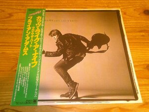 LP：BRYAN ADAMS CUTS LIKE A KNIFE カッツ・ライク・ア・ナイフ ブライアン・アダムス：帯付