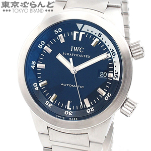 101719010 IWC International Watch Company アクアタイマー IW354805 ブラック SS 腕時計 メンズ 自動巻