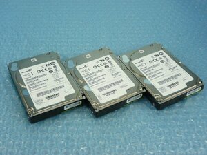 1KZX3 // 3個セット Seagate ST300MM0006 300GB 2.5インチSAS 10000rpm 6Gb 15mm 58-0113-01 9WE066-175//Cisco UCS C220 M4S BE6000H 取外