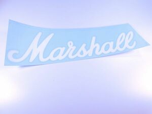 Marshall ステッカー 表張り マットホワイト #USTICKER-MARSHALL-WHMU